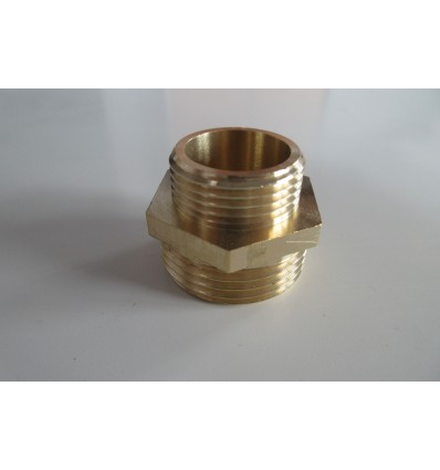 Mamelon Réduit Fileté Mâle PVC Pression - 4" D'un Côté, 2"1/2 De L'autre - Pour Raccordement De Tuyauterie Piscine Ou Irrigation