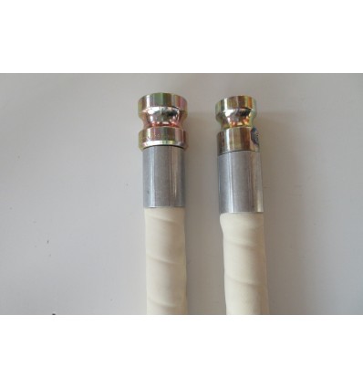 Tuyau Ø 25 Long 25Ml M27/F27 Blanc