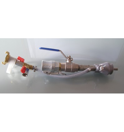 Lance Deco 3/4" Gk Vanne Inox