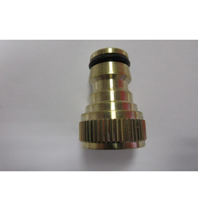 Raccord Rapide Male Laiton Taraude 1/2" (Nez De Robinet)