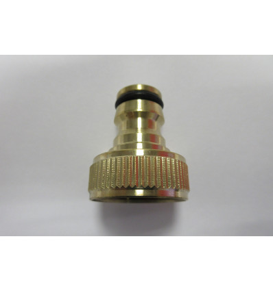 Raccord Rapide Male Laiton Taraude 3/4" (Nez De Robinet)